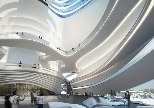 Meixihu Cultural Art Center interior view